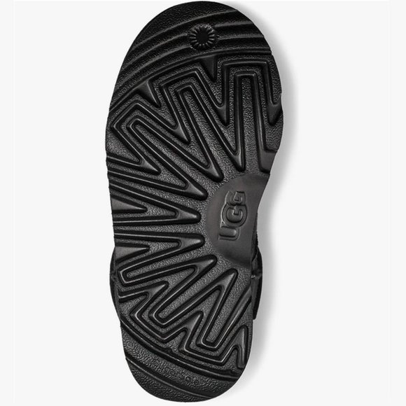 NEW UGG Size 8 Toddlers Classic II Water Resistant Shearling Lined Boot - Black - Picture 5 of 6